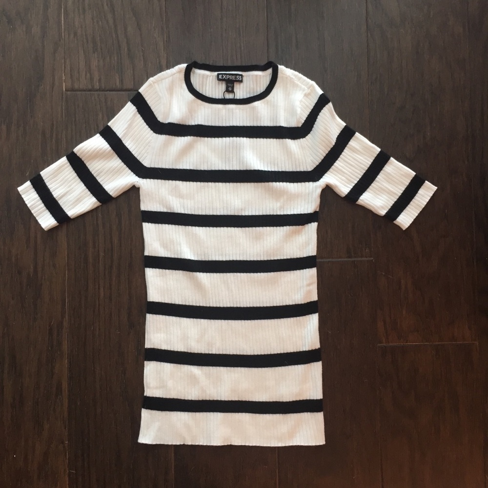 Express ribbed sweater